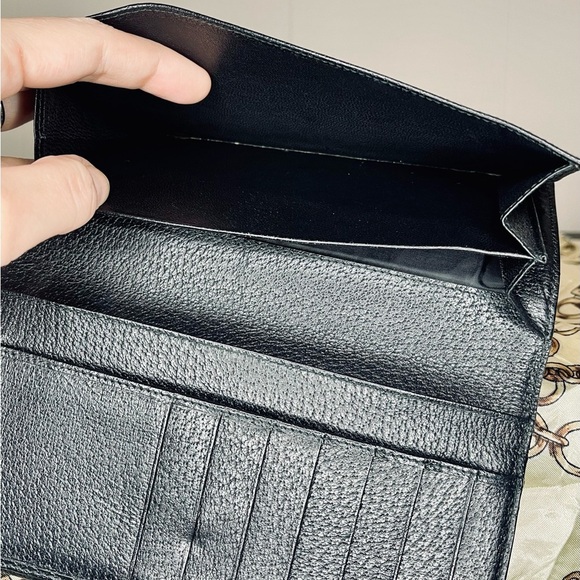 Gucci Black Vintage Long Wallet - Picture 6 of 14